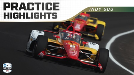 thumbnail for Extended Highlights: 2025 Indianapolis 500 - Practice Day 1