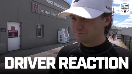 thumbnail for Colton Herta OK after Frightening Indy 500 Qualifying Incident