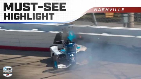 thumbnail for David Malukas Wrecks Hard After Contact