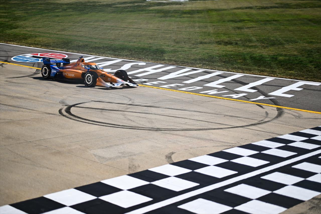 Scott Dixon - Borchetta Bourbon Music City Grand Prix - By: James Black -- Photo by: James  Black