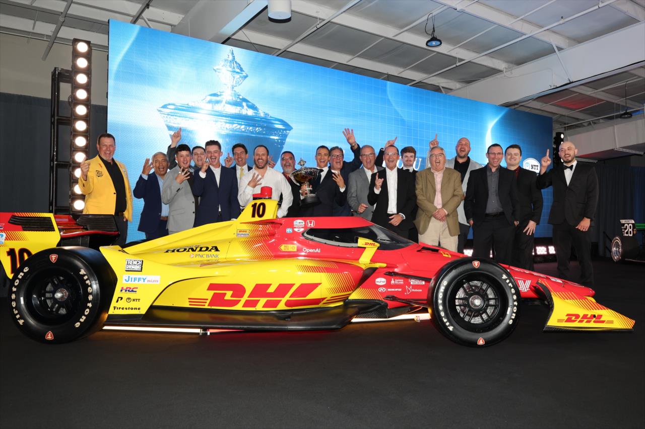 Alex Palou - Victory Lap Celebration - By: Chris Owens -- Photo by: Chris Owens